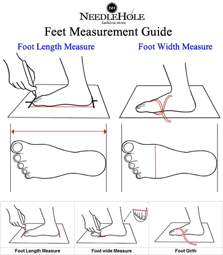 feet measurement guide
