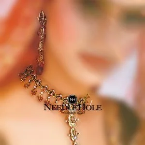 Desi wedding jewelry necklace for bride in antique gold
