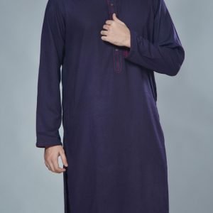 Fantastic shalwar kurta dress for men in navy blue color