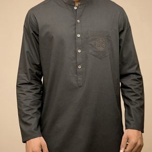 Incredible black kurta salvaar for man