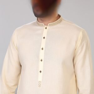 White marvelous men kurta shalwar dress