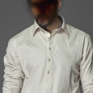 Honey white fascinating kameez shalwar for gents