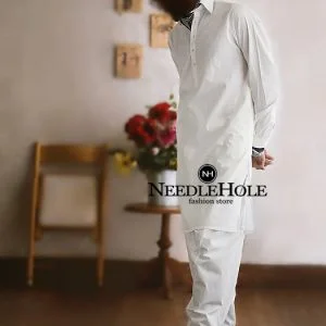 Offwhite magestic Indian shalwar kamiz outfit for men