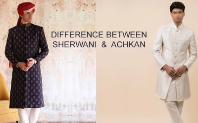 What is the difference between Sherwani and Achkan?