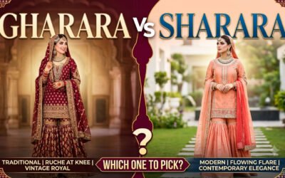 Indian Wedding Dress | Garara Sharara Lehanga Bridal Collection | Pakistani Bridal Dresses